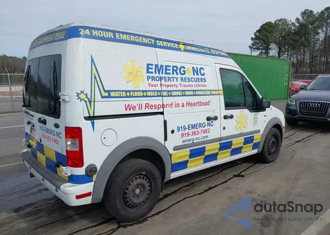 2011 Ford Transit Connect Xlt z USA, uszkodzony, nr VIN NM0LS7DN4BT073375